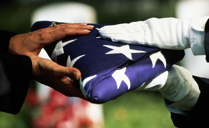Folded Flag